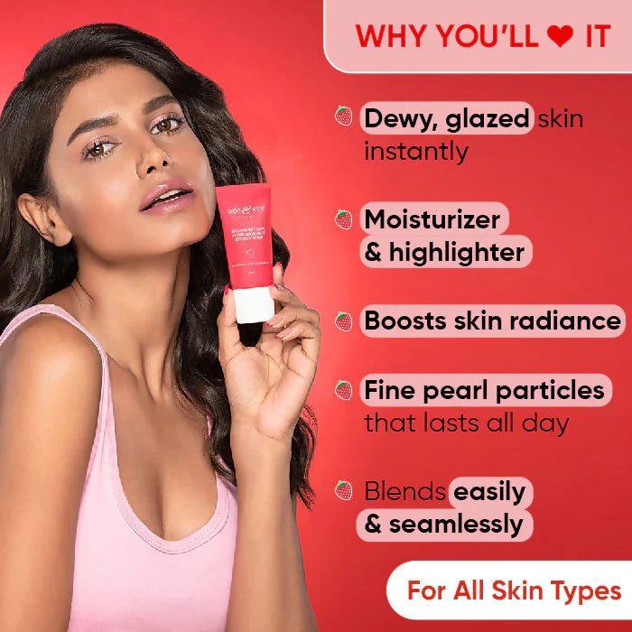 Dot & Key Strawberry Dew In-The-Spotlight Strobe Illuminating Cream + Moisturizer With Hyaluronic - 30 ml