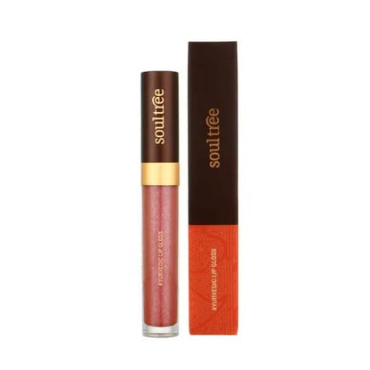 Soultree Ayurvedic Lip Gloss - Rose Dew - 5 gm