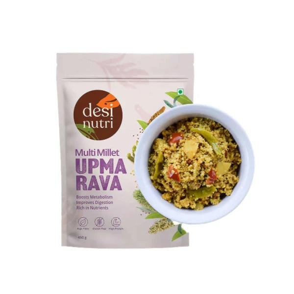 Desi Nutri Multi Millet Upma Rava - 450 gm