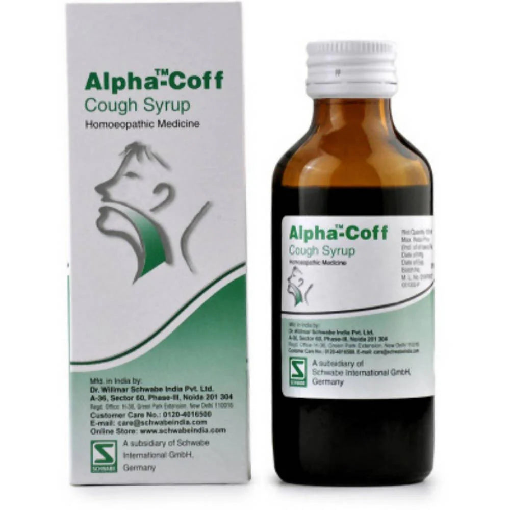 Dr. Willmar Schwabe India Alpha-Coff Cough Syrup -