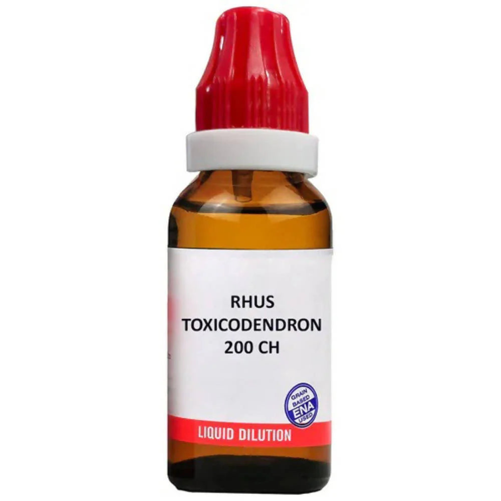 Bjain Homeopathy Rhus Toxicodendron Dilution -30 ml - 6 CH
