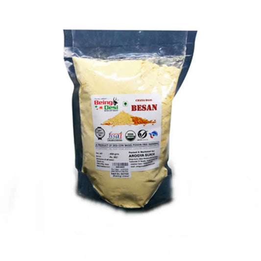 Being Desi Organic Besan - 450 gm
