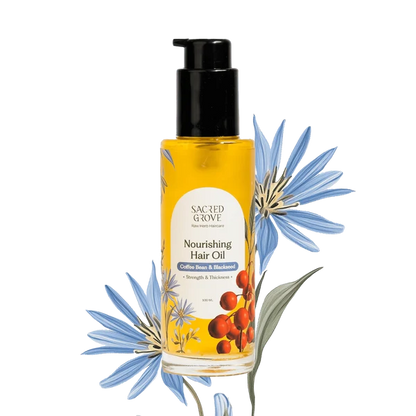 Sacred Grove Coffee Bean & Blackseed Nourishing Hair Oil - 100 ml