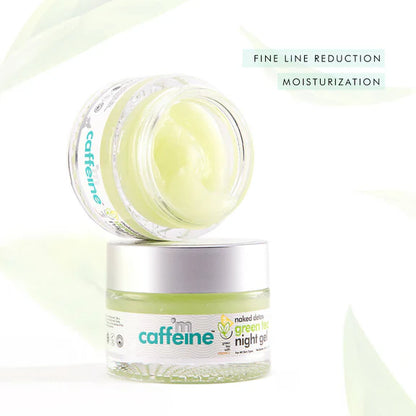 mCaffeine Naked Detox Green Tea with Vitamin C Night Gel - 50 ml