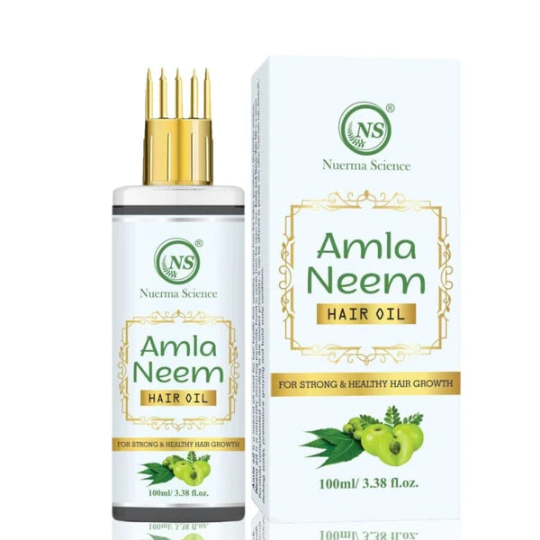Nuerma Science Amla Neem Hair Oil | Hair Growth Prevents & Premature Graying - 100 ml