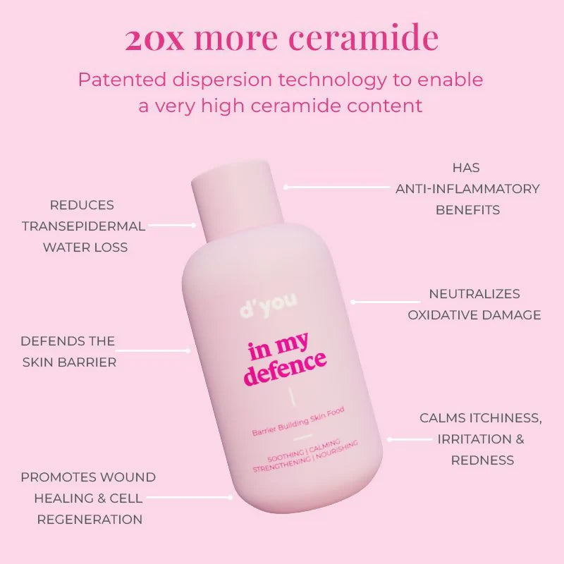 d'you In My Defence Barrier-Building Moisturizer - 50 ml