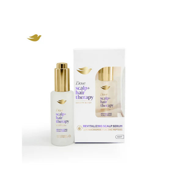 Dove Scalp + Hair Therapy Reinforcing Serum + Sulphate Free Shampoo & Conditioner Combo - combo