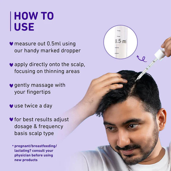 Plum Rosemary & 3% Redensyl Hair Growth Serum - 30 ml