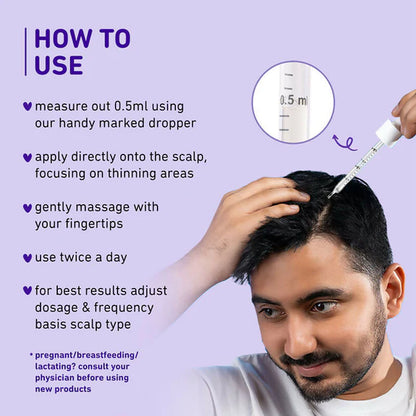 Plum Rosemary & 3% Redensyl Hair Growth Serum - 30 ml