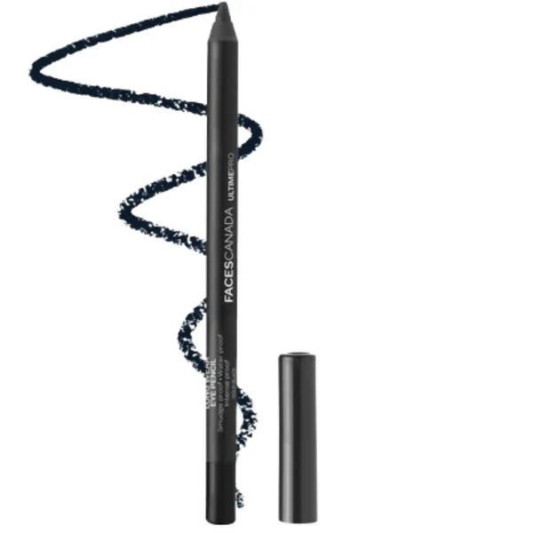 Faces Canada Ultime Pro Eye Pencil - Solid Black 02 - 1.2 gm