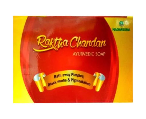 Nagarjuna Ayurveda Raktha Chandan Soap - 75 gm