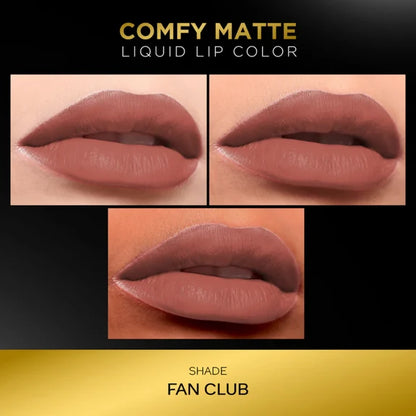 Faces Canada Comfy Matte Liquid Lipstick - Fan Club 27 - 3.8 ml