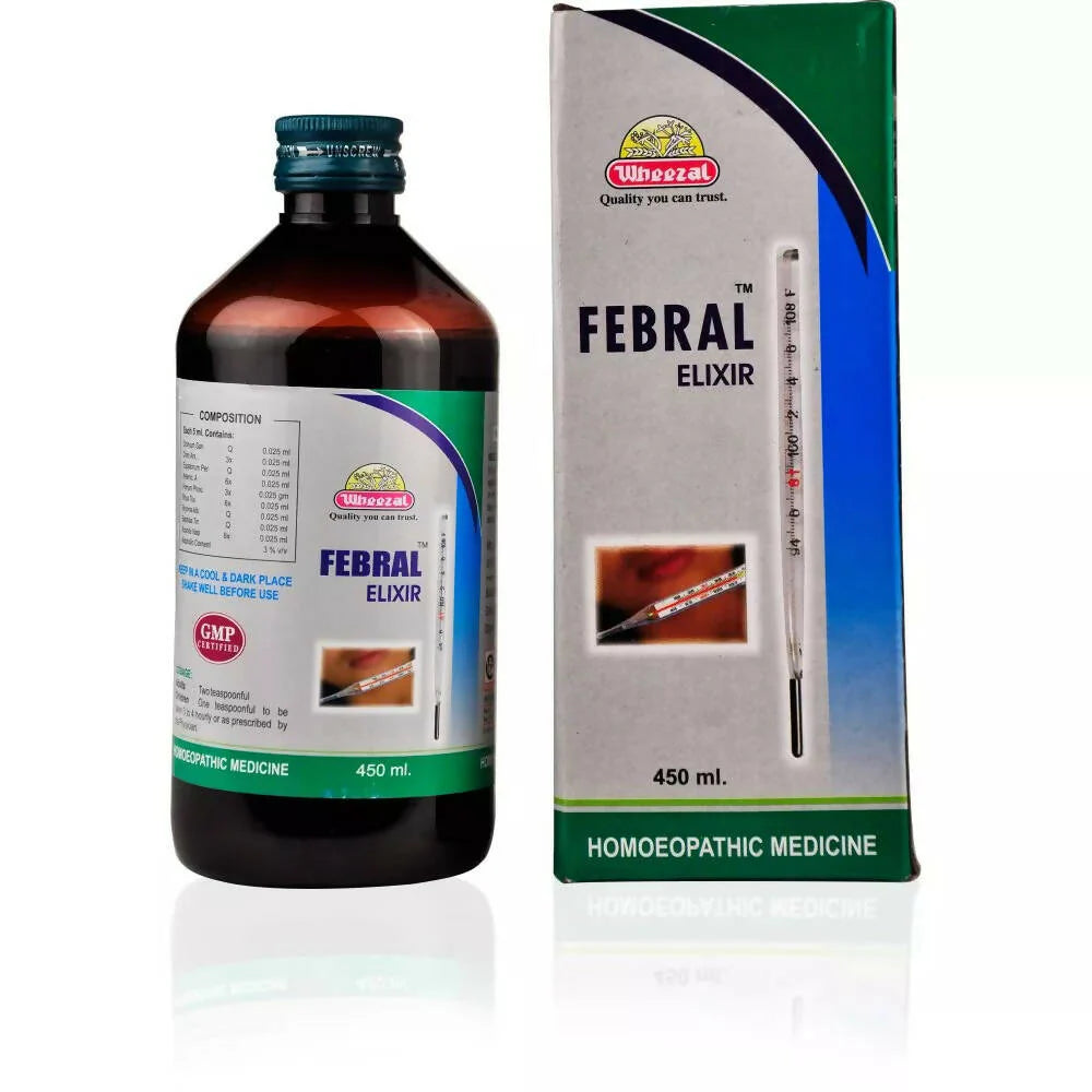 Wheezal Homeopathy Febral Elixir Syrup