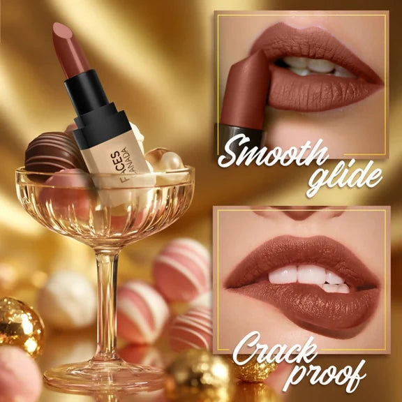 Faces Canada Comfy Matte Velvet Touch Lipstick - Cocoa Truffle 06 - 4.2 gm