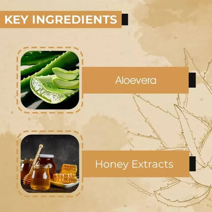 Ae Naturals Pure Aloevera Gel With Honey Extracts - 200 ml