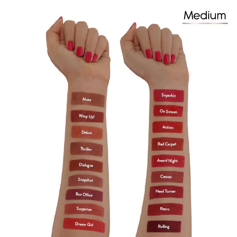 Kay Beauty By Katrina Kaif Matte Drama Long Stay Lipstick - Rolling