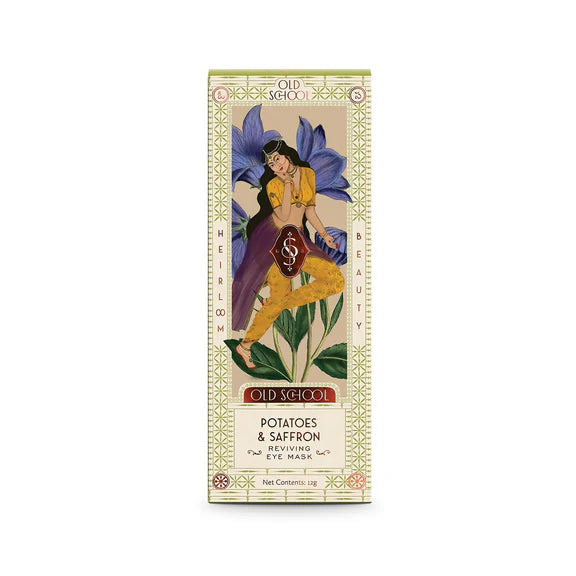 Old School Rituals Potatoes & Saffron Reviving Eye Mask - 15 gm