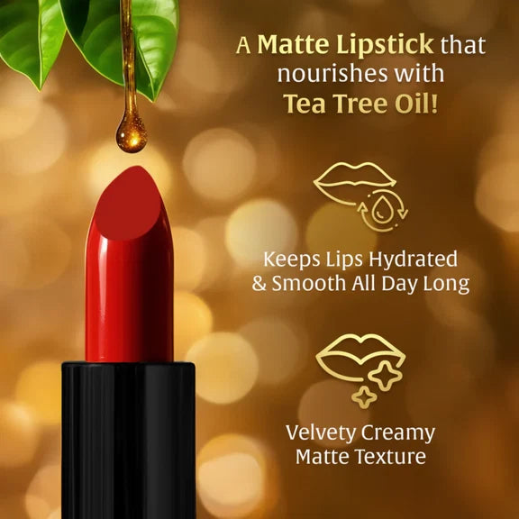 Faces Canada Comfy Matte Velvet Touch Lipstick - Cocoa Truffle 06 - 4.2 gm