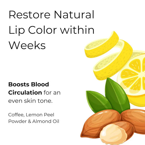 Noor Skincare Coffee Lip Scrub - 15 gm