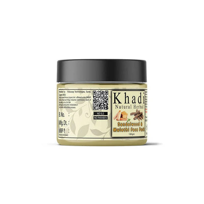 Khadi Natural Herbal Sandalwood and Mulethi Powder Face Pack - 180 gm