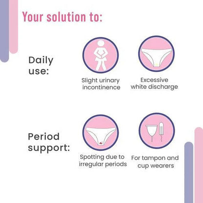 Sirona Dry Comfort Panty Liners - 60 Counts - L 180mm