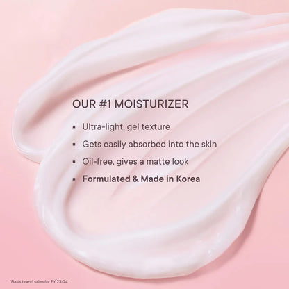 Quench Ultra Light Gel Moisturizer With 2% Niacinamide & Cherry Blossom For Intense Brightening - 50 ml