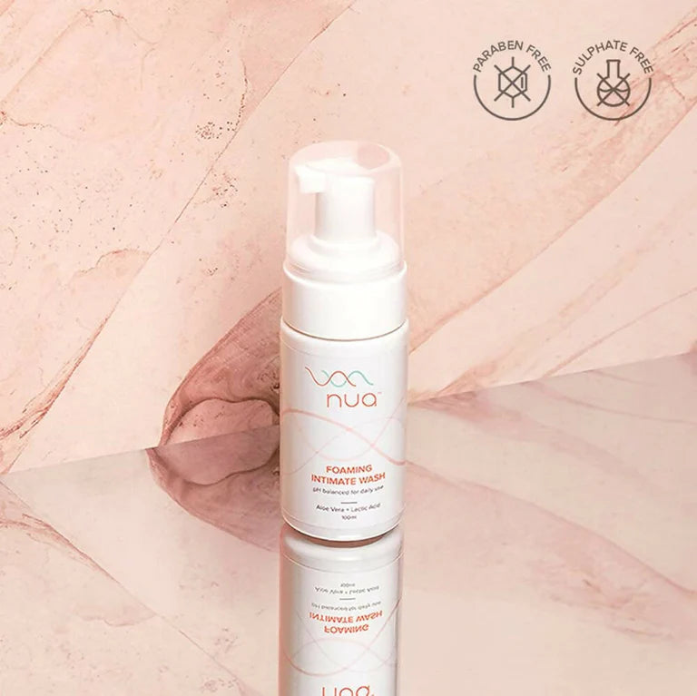 Nua Foaming Intimate Wash with Aloe Vera - 100 ml