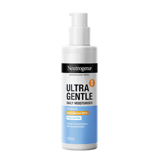 Neutrogena Ultra Gentle Daily Face Moisturizer With SPF 15 - 100 ml