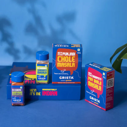 Crista Spices Irresistibly Indian Seasonings - Gift Box
