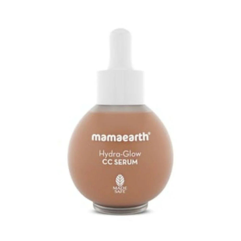 Mamaearth Hydra-Glow CC Serum With Vitamin C & Hyaluronic Acid-Peach