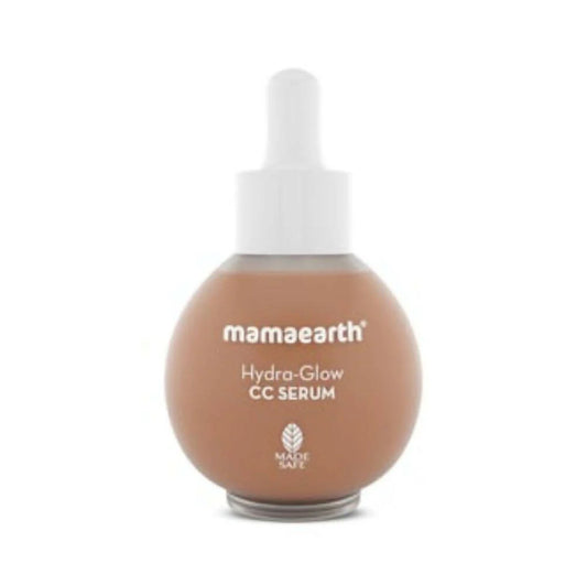 Mamaearth Hydra-Glow CC Serum With Vitamin C & Hyaluronic Acid-Peach