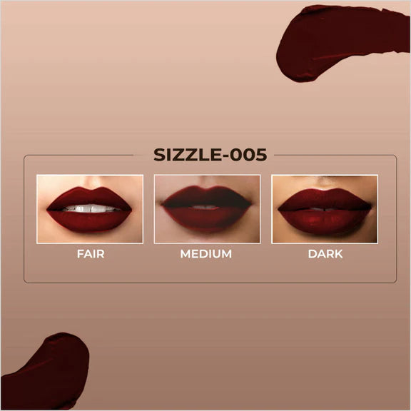Colorbar Powerkiss Vegan Matte Lipcolor- Sizzle - 5 ml