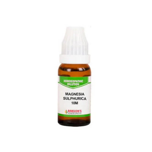 Bakson's Homoeopathy Magnesia Sulphurica Dilution - 30 ml - 10M CH