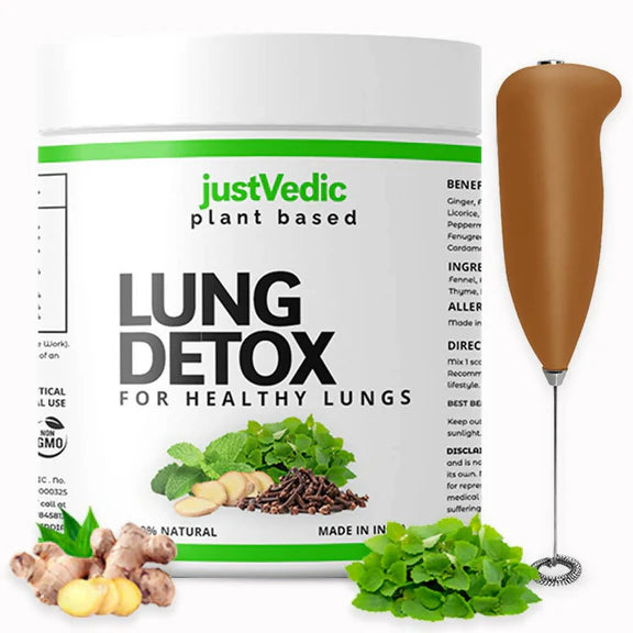 Just Vedic Lung Detox Drink Mix - 200 gm