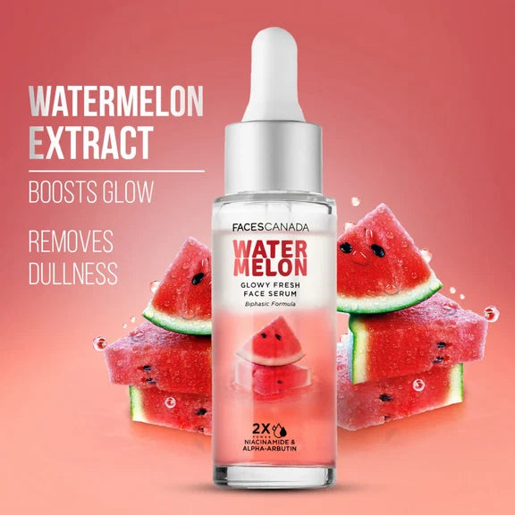 Faces Canada Water Melon Glowy Fresh Face Serum - 27 ml