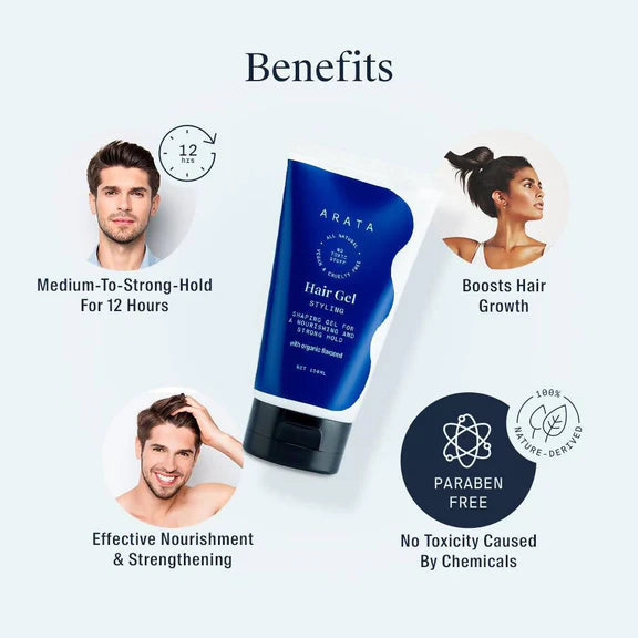 Arata Styling Hair Gel - 50 ml
