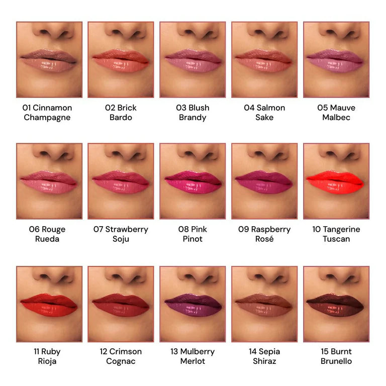 Sugar Cosmetics Partner In Shine Transferproof Lip Gloss - 01 Cinnamon Champagne - 3 ml