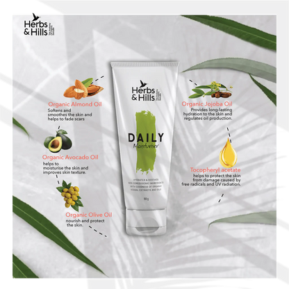 Herbs & Hills Daily Moisturiser - 100 gm