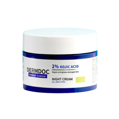 Dermdoc 2% Kojic Acid Night Cream - 50 gm