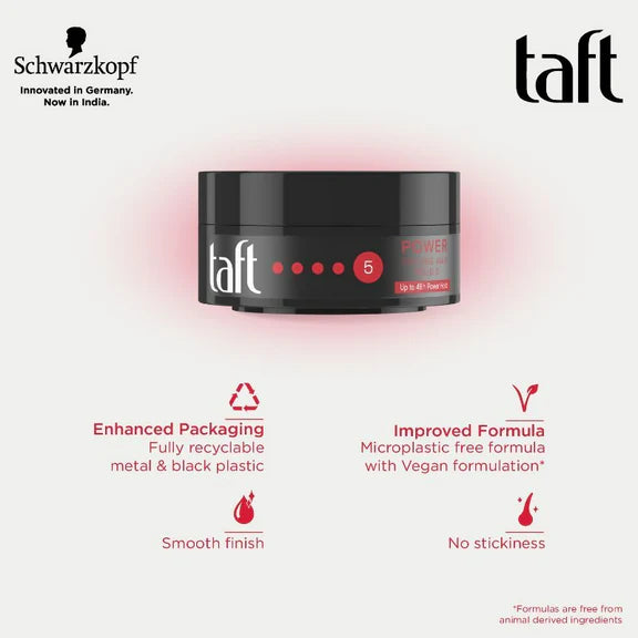 Schwarzkopf TAFT Power Hair Wax - 75 ml