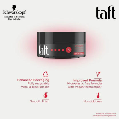 Schwarzkopf TAFT Power Hair Wax - 75 ml