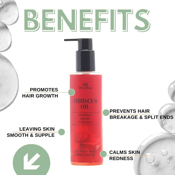 House of Beauty Hibiscus Oil - 200 ml