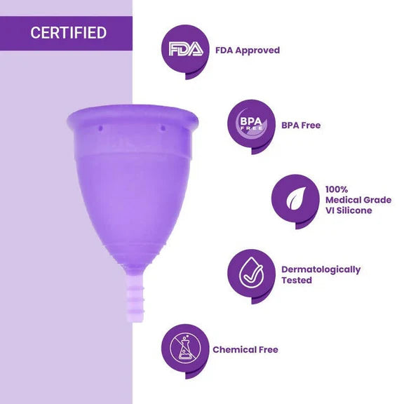 Saathi Reusable Menstrual Cup - Small Size 15ml