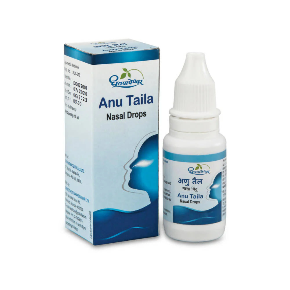 Dhootapapeshwar Anu Taila (Nasal Drops) -15 ml