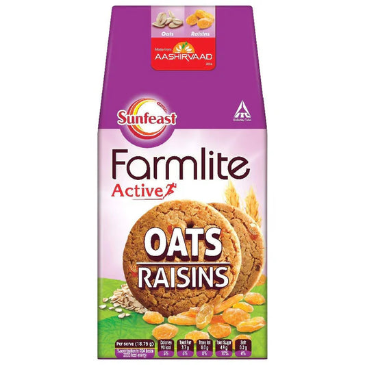 Sunfeast Farmlite Active - Oats And Raisins - 150 gm