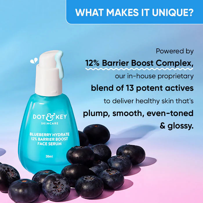 Dot & Key Blueberry Hydrate 12% Barrier Boost Face Serum - 20 ml