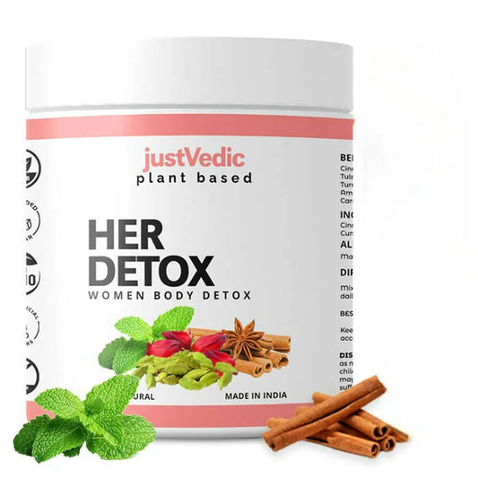 Just Vedic Her Detox Drink Mix - 200 gm