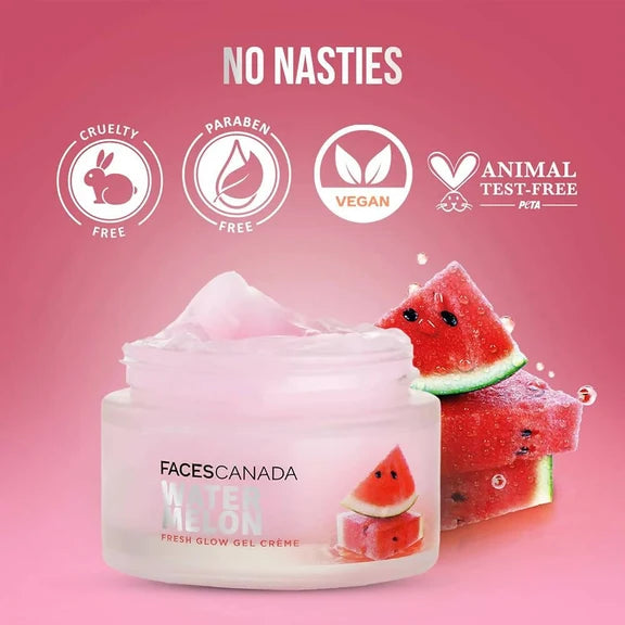 Faces Canada Water Melon Fresh Glow Gel Creme - 50 gm