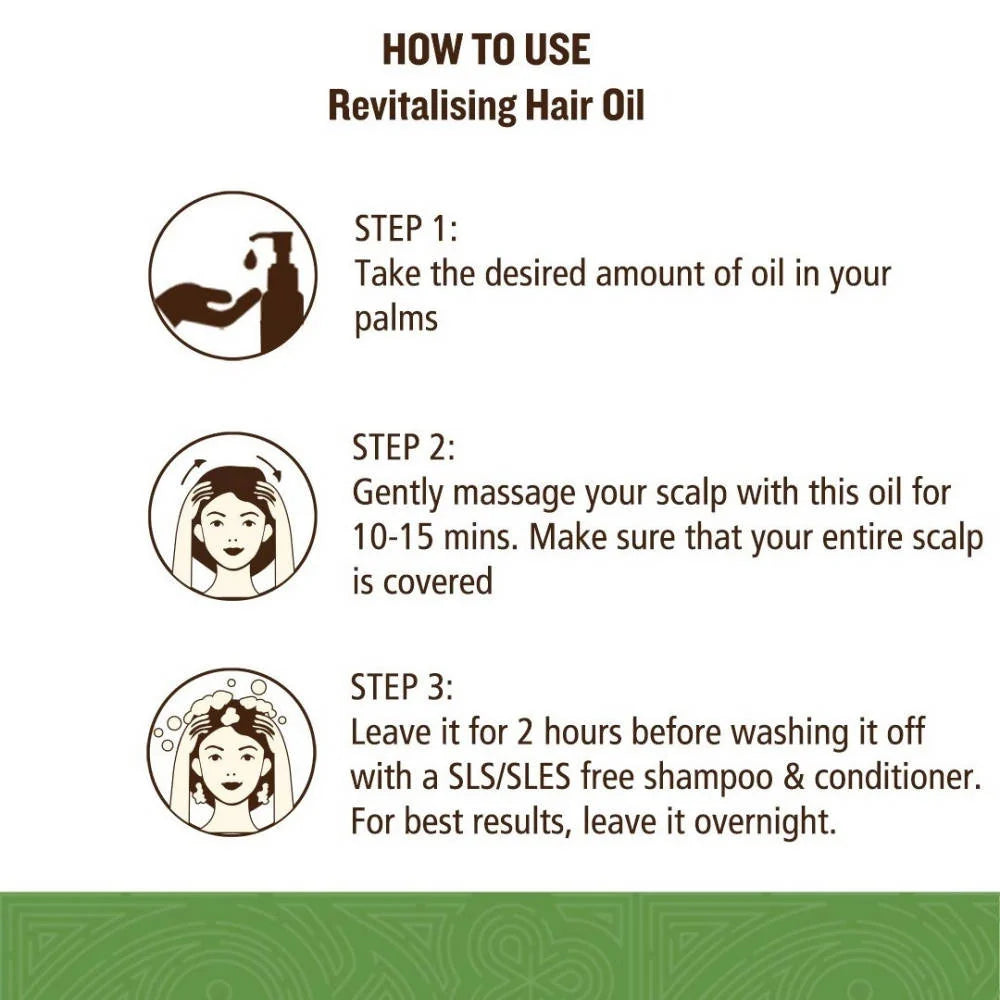 Soultree Revitalising Hair Oil with Aamla & Brahmi - 120 ml
