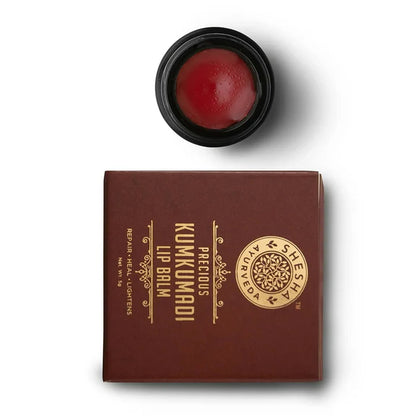 Shesha Ayurveda Kumkumadi Brightening Lip Balm - 5 gm